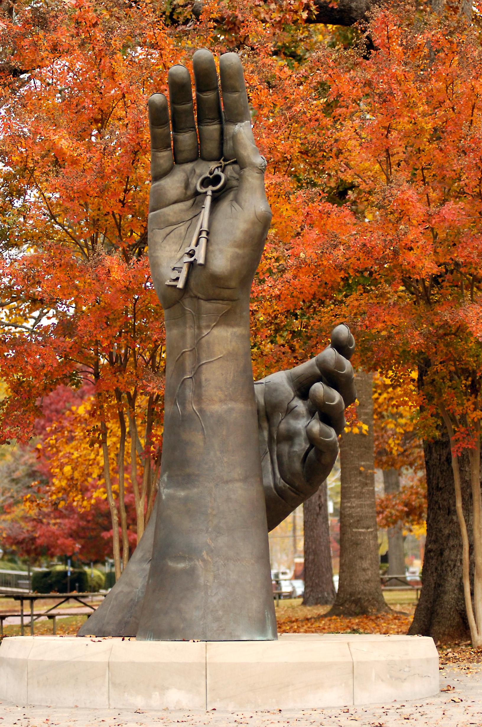 photo of Becoming statue